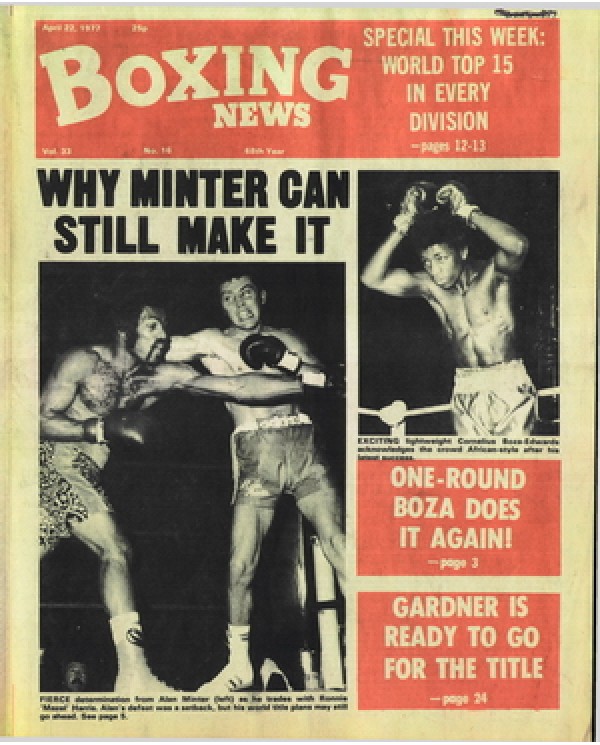 Boxing News magazine 22.4.1977 Download pdf